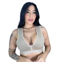 Sutiã Plus Size com Alças Acolchoadas de Espuma Super Reforçado Sustentação M ao 52 Cléo