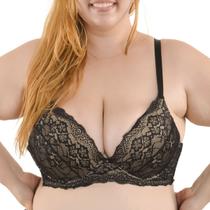 Sutiã Plus Size com Aro Rendado Santa Passion