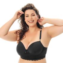 Sutiã Plus Size com Bojo e Palas Largas R01 4401