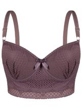 Sutiã Plus Size com Bojo Estruturado Mylla Lingerie para Busto Maior Sustentação