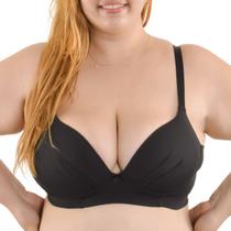 Sutiã Plus Size com Bojo Franzido Santa Passion Sutiã Plus Size com Bojo Franzido Santa Passion