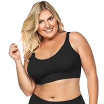 Sutiã Plus Size Com Bojo Removível Alça Larga Confortável Leve