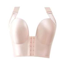 Sutiã plus Size Com Fecho Frontal, Sem Arame, Copas Profundas, Disfarça Gordura Nas Costas,