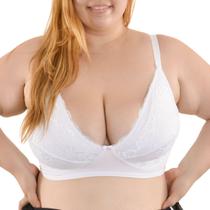 Sutiã Plus Size Copa C Sem Bojo e Sem Aro Santa Passion Sutiã Plus Size Copa C Sem Bojo e Sem Aro Santa Passion