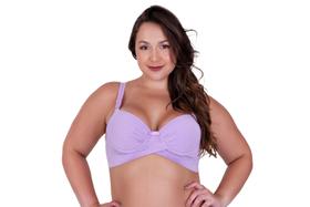 Sutiã Plus Size Cruzado Alça Grossa Reforçada Bojão - c7 ALICE