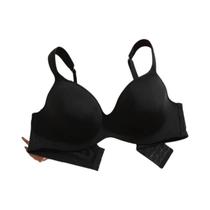 Sutiã plus Size Feminino Push up Com Arame, Cobertura Total, Sem Forro, Sem Costura, Alças Largas,
