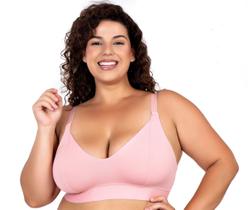 Sutiã Plus Size Reforçado Microfibra Poliamida Conforto Sustentação