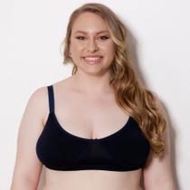 Sutiã Plus Size sem Bojo Alça Reforçada - C9054