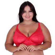 Sutiã Plus Size Sem Bojo Cirrê Inês - BELLA DA SERRA MODAS