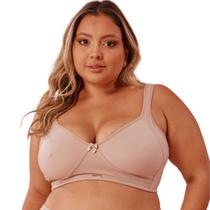 Sutiã Plus Size Sem Bojo Com Alças Acolchoadas Pretty Paty Sutiã Plus Size Sem Bojo Com Alças Acolchoadas Pretty Paty