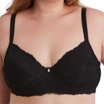 Sutiã plus size sem bojo com aro em renda Nayane Rodrigues SP84