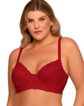 Sutiã plus size sem bojo com aro em renda Nayane Rodrigues SP84 Sutiã plus size sem bojo com aro em renda Nayane Rodrigues SP84