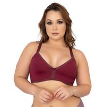 Sutiã Plus Size Sem Bojo Confortavel Vekyo Alça Reforçada Dia a Dia Moda Íntima Feminina