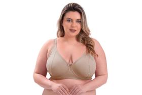Sutiã Plus Size Sem Bojo e Com Aro Vislumbre Até Tam 60