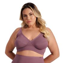 Sutiã Plus Size Sem Bojo e Sem Aro em Algodão Santa Passion