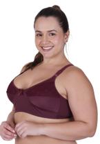 Sutiã Plus Size sem Bojo Reforçado Alça Larga 46 48 50 52 54 - c1 SUTIÃ CETINETE