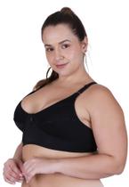 Sutiã Plus Size sem Bojo Reforçado Alça Larga 46 48 50 52 54 - SUTIÃ CETINETE