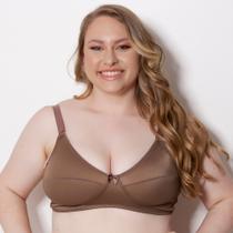 Sutiã Plus Size sem Bojo Reforçado Cores Neutras 50/54 - Stella Mares