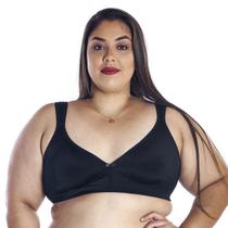 Sutiã Plus Size Sem Bojo Reforçado Duplo Vi Lingerie