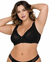 Sutiã Plus Size Sustentação Firmador Dilady Com Aro Sem Bojo Rendado Sutiã Plus Size Sustentação Firmador Dilady Com Aro Sem Bojo Rendado