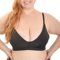 Sutiã Plus Size Triângulo Sem Bojo e Sem aro Liebe Sutiã Plus Size Triângulo Sem Bojo e Sem aro Liebe