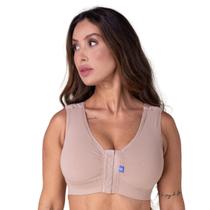 Sutiã Pós-cirúrgico Alça Larga Sem Costura Seamless Rigel