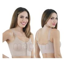 Sutiã Pós Cirúrgico Bojo e Fechamento Frontal Macom Sutiã Pós Cirúrgico Bojo e Fechamento Frontal Macom