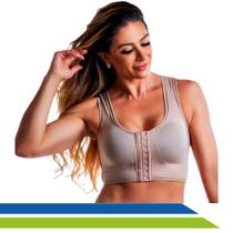 Sutiã Pós-Cirúrgico com Alça Regata sem Costura e Busto Pré-Moldado - Cód. 60109 - New Form Sutiã Pós-Cirúrgico com Alça Regata sem Costura e Busto Pré-Moldado - Cód. 60109 - New Form