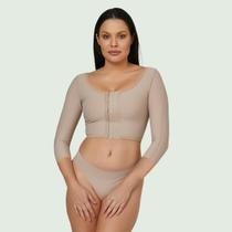 Sutiã pós-cirúrgico com mangas longo Lipo de Braços New Form