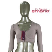 Sutiã Pós-cirúrgico Mangas Lipo Braços Tecido Emana New Form