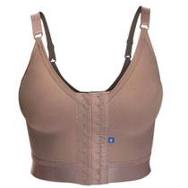 Sutia Prótese Silicone Alca Fina Fecho Frontal 100B Rigel Cor:NudeTamanho:XXGG