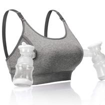 Sutiã Pumping Momcozy Adjustable Breast-Pumps Holding Grey XL Sutiã Pumping Momcozy Adjustable Breast-Pumps Holding Grey XL