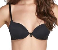 Sutiã Push Up com Bojo Valisère Cor: Preto Tam: 46