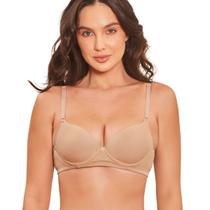 Sutiã Push Up de Algodão Bojo Soft Liso Econfort Sutiã Push Up de Algodão Bojo Soft Liso Econfort