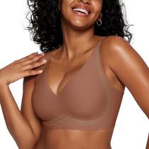 Sutiã Push Up sem fio ProKloud Full Coverage Comfort Brown