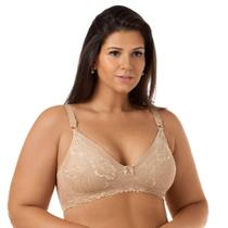 Sutiã Rendado Sem Bojo Mondress 575 Microfibra
