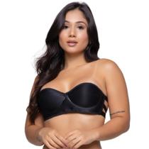 Sutiã sem alça 3 Tiras Feminino Reforçado Com Bojo Lingerie Conforto Moda Íntima Soutien