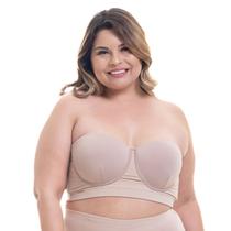 Sutiã sem alça Plus Size - Reforçado