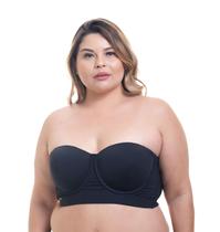 Sutiã sem alça Plus Size - Reforçado