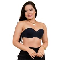 Sutiã sem alça reforçado Poliamida com alça removível