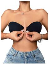 Sutiã sem alças SweatyRocks Padded Underwire Push Up preto