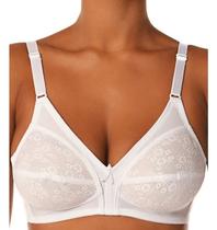 Sutiã sem Bojo Colonial Demillus Plus Size Vintage Rendado