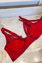 Sutiã Sem bojo Compaixão Vermelho