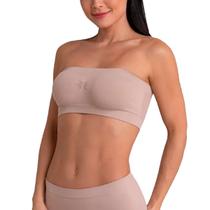 Sutiã Sem Bojo Corpete Bustier Fit sem Alça Loba Conforto Lupo