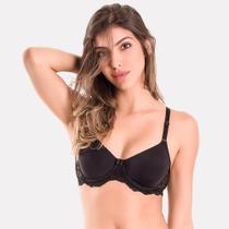 Sutiã Sem Bojo e Com Aro Duloren Lingerie Coleção Milano - Ref. 131206