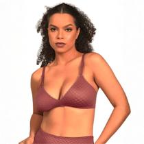 Sutiã Sem Bojo e Sem Aro Lycra Duloren - 831132 Sutiã Sem Bojo e Sem Aro Lycra Duloren - 831132