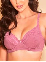 Sutiã Sem Bojo Econfort ST 10 0007 Com Renda Sem Aro T. P/EG Sutiã Sem Bojo Econfort ST 10 0007 Com Renda Sem Aro T. P/EG