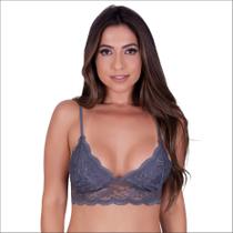 Sutiã sem Bojo sem Aro Feminino Clamar em Renda - 3307 Sutiã sem Bojo sem Aro Feminino Clamar em Renda - 3307
