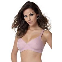 Sutiã Sem Bojo Sem Aro Sustentação Delrio Alças Reguláveis 100% Algodão