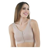 Sutia sem Costuras, Fechamento Frontal com Busto Flexivel Regata Macom